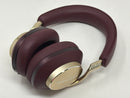 Bowers and Wilkins PX8 Noise Cancelling Wireless Headphones Burgundy Excellent