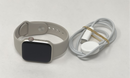 Apple Watch SE 2nd Gen 44mm Starlight Aluminum W/ Sport Band Cellular Very Good