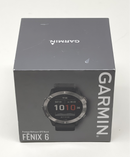 Garmin Fenix 6 Silver with Black Sport GPS Used
