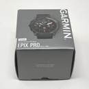 Garmin Epix Pro Gen 2 Sapphire 51mm Carbon Gray Titanium w/ Black GPS Excellent