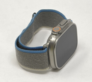 Apple Watch Ultra 49mm Titanium Case Blue/Gray Trail Loop Cellular Very Good