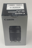 Canon EF 75-300mm f/4-5.6 III Lens Excellent
