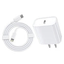 FAST CHARGER COMBO PACK FOR IPHONE, IPAD - TYPE-C TO LIGHTNING CABLE (1M) + TYPE C ADAPTER - The BuyBackWorld Store