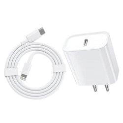 FAST CHARGER COMBO PACK FOR IPHONE, IPAD - TYPE-C TO LIGHTNING CABLE (1M) + TYPE C ADAPTER - The BuyBackWorld Store
