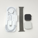 Apple Watch Series 11 42mm Natural Titanium W/ Steel Milanese Cellular Excellent