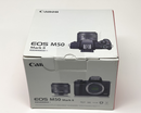Canon EOS M50 Mark II Black with EF-M 15-45mm 1:3.5-6.3 IS STM Lens Excellent