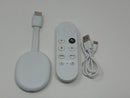 Google Chromecast with Google TV GZRNL Snow Media Streamer Good