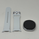 Samsung Galaxy Watch 8 40mm Silver White Bands Wi-Fi Cellular SM-L325U Excellent