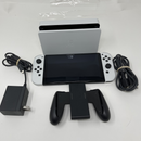 Nintendo Switch OLED 64GB With White Joy-Cons Handheld Console Good