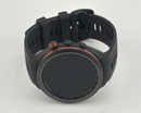 Garmin Approach S70 47mm Black/Red Ceramic Bezel with Silicone GPS Very Good