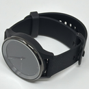Garmin Vivomove Trend Slate Stainless Steel Bezel Black Silicone Band Excellent