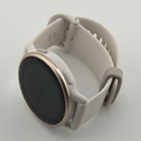 Garmin Vivoactive 5 Cream Gold Aluminum Bezel Ivory Case Silicone Band Excellent