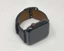 Apple Watch Series 8 Hermes 45mm Space Black Steel w/ Noir Cellular Very Good