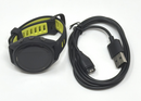 Garmin Forerunner 265S Black Bezel and Case with Black/Amp Yellow Silicone Good