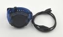 Garmin Instinct 3 45mm AMOLED Black with Bolt Blue/Black Bands GPS Very Good