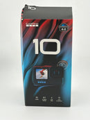 GoPro HERO 10 Black Action Camcorder - Black CHD HX-101 Excellent