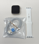 Apple Watch Series 9 45mm Silver Aluminum With White Sport Band (Cellular) Used