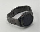 Garmin Fenix 6 Pro Solar Titanium 47mm Carbon Gray With Titanium Band GPS Used