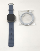 Apple Watch Ultra 2 49MM Titanium with Anchor Blue Ocean Band Cellular Very Good