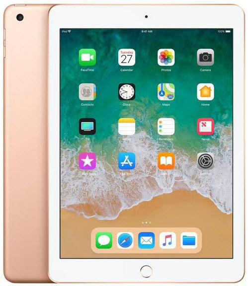 Apple iPad ６世代ゴールドWi-Fi + Cellular9.7インチ iPad 6th Generation 9.7in 32GB Gold (Unlocked Cellular + WiFi