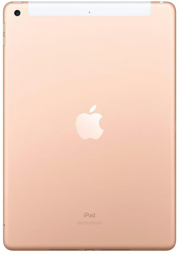 iPad 7th Generation 10.2in 32GB Gold (Unlocked Cellular + WiFi