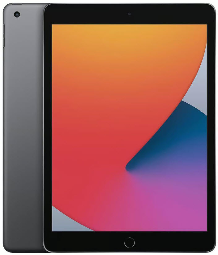 iPad 8th Generation 10.2in 32GB Space Gray (WiFi) Refurbished Used