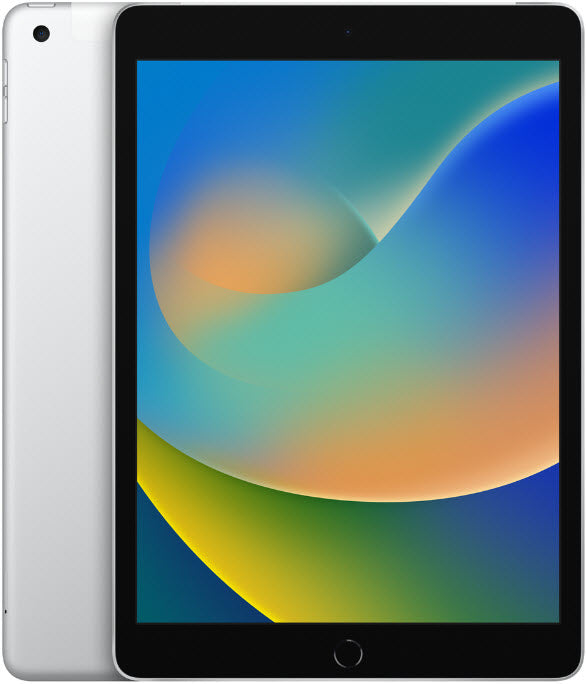 iPad 9th Generation 10.2in 256GB Silver (Unlocked Cellular + WiFi) Refurbished Used