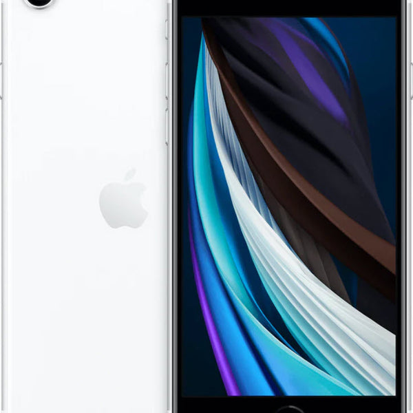 Refurbished Used iPhone SE 2020 White 128GB (Unlocked) – The