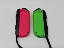 Nintendo Switch Joy-Con (L) (R) Pair Controller Only Neon Pink Neon Green Good