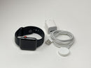 Apple Watch Series 3 42mm Space Gray Aluminum Black Band A1861 Cellular Used