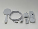 Google Chromecast With Google TV GZRNL Snow New Open Box