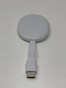 Google Chromecast With Google TV GZRNL Snow New Open Box