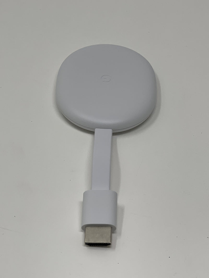Google Chromecast With Google TV GZRNL Snow New Open Box – The