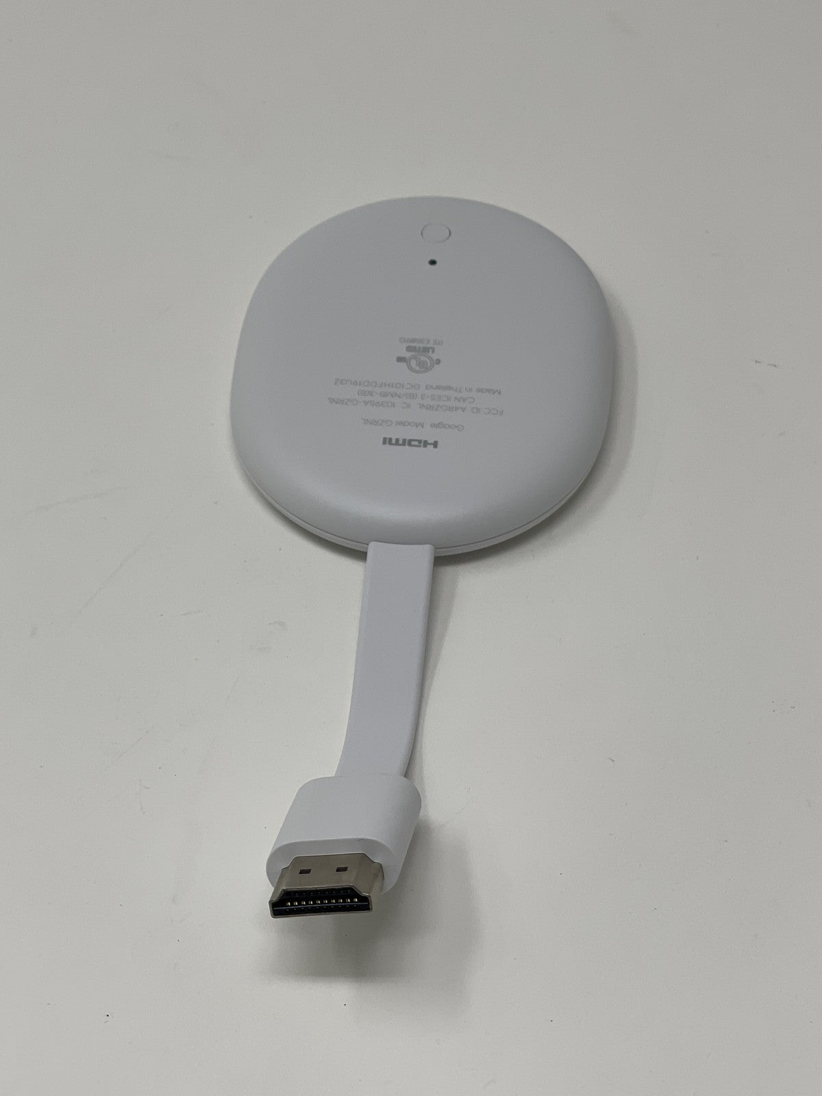 Google Chromecast With Google TV GZRNL Snow New Open Box – The