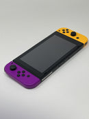 Nintendo Switch with Neon Purple and Orange Joy-Con Hac-001 Good