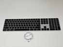 Apple Magic Keyboard with Touch ID and Numeric Keypad A2520 Black Excellent