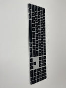 Apple Magic Keyboard with Touch ID and Numeric Keypad A2520 MMMR3LL/A Black Good