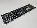 Apple Magic Keyboard with Touch ID and Numeric Keypad A2520 MMMR3LL/A Black Good