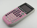 Texas Instruments TI-84 Plus Silver Edition Graphing Calculator Pink Case Used