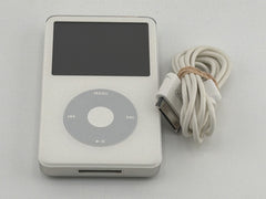 Apple iPod Classic 5th Generation 60GB A1136 White Very Good