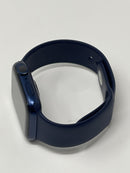 Apple Watch Series 6 44mm Blue Aluminum Case Abyss Blue Sport Band GPS Only Used