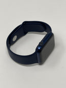 Apple Watch Series 6 44mm Blue Aluminum Case Abyss Blue Sport Band GPS Only Used