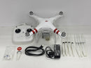 DJI Phantom 3 Standard Quadcopter Camera Drone White Very Good