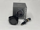 Garmin Fenix 5X Sapphire Stainless Steel With Black Band GPS Watch Good