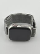 Apple Watch Series 8 41mm Silver Stainless Steel Silver Milanese Cellular Good