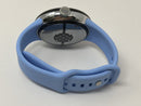 Google Pixel Watch 2 Bluetooth Wifi Polished Aluminum Case Bay Bands Very Good