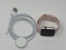 Apple Watch Series 9 41mm Pink Aluminum Light Pink Sport Band GPS LTE Excellent