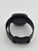 FitBit Versa 3 FB511 Black With Black Infinity Band Very Good