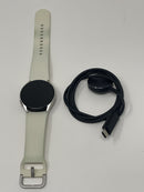 Samsung Galaxy Watch 6 40MM Cellular LTE SM-R935U Gold White Sport Band Good
