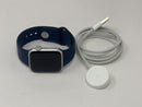 Apple Watch SE 40mm Silver Aluminum Case Ocean Blue Sport Band GPS Only Used
